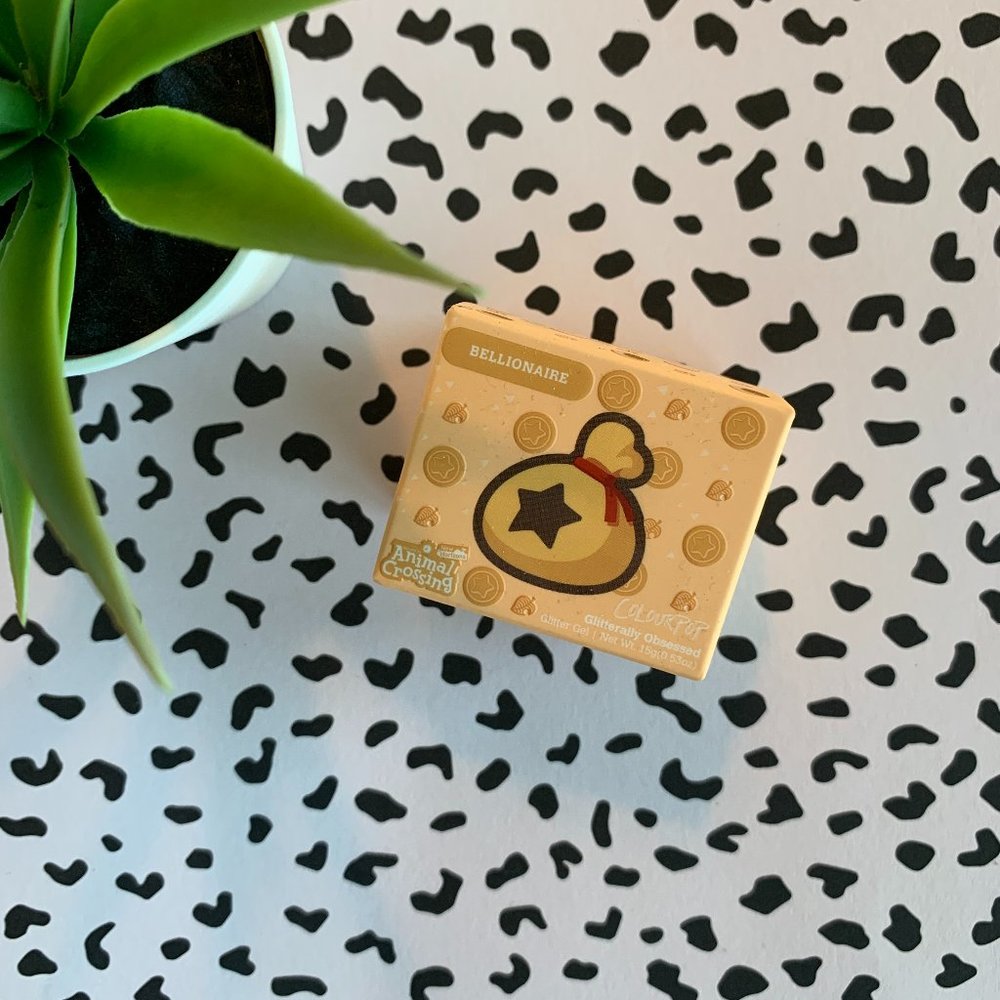 ColourPop Animal Crossing New Horizons Bellionare Glitter Gel